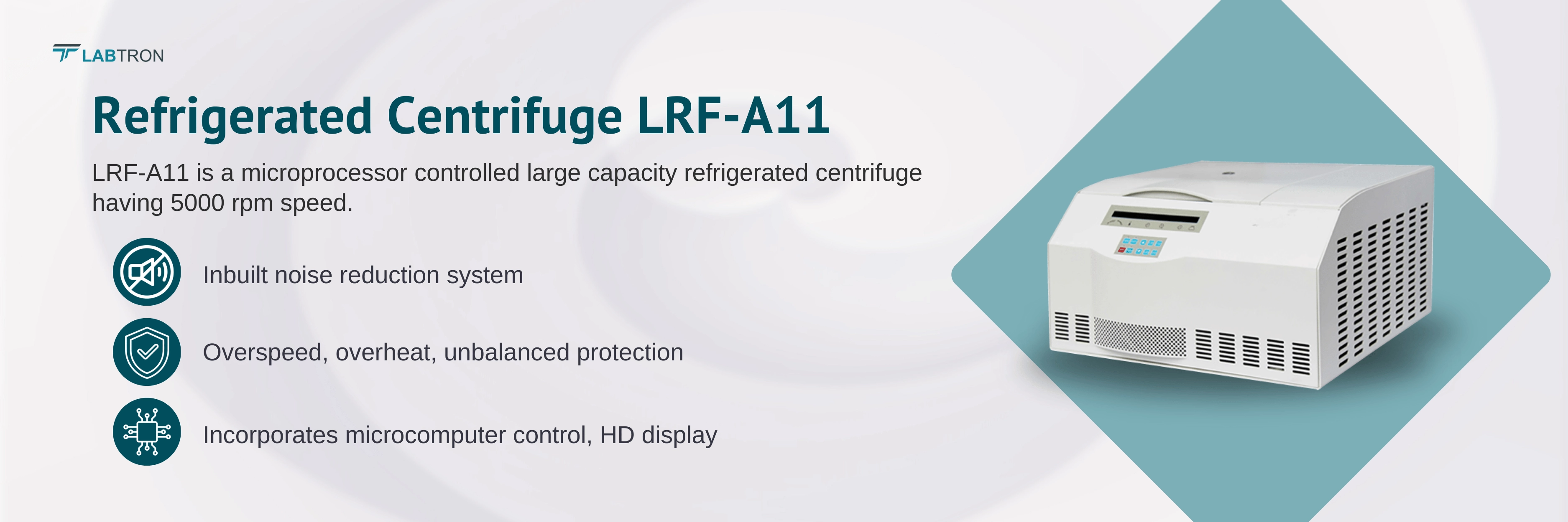 Refrigerated Centrifuge LRF-A11 Banner