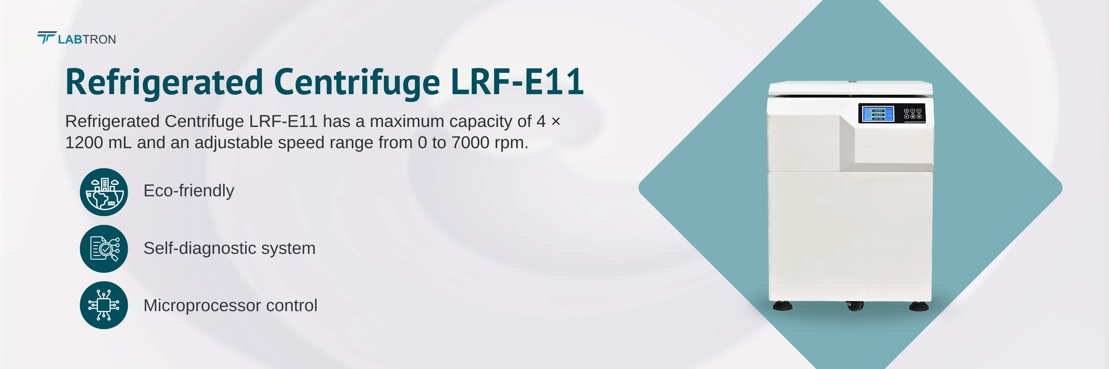Refrigerated Centrifuge LRF-E11 Banner