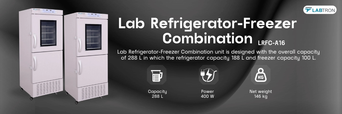 Lab Refrigerator-Freezer Combination LRFC-A16