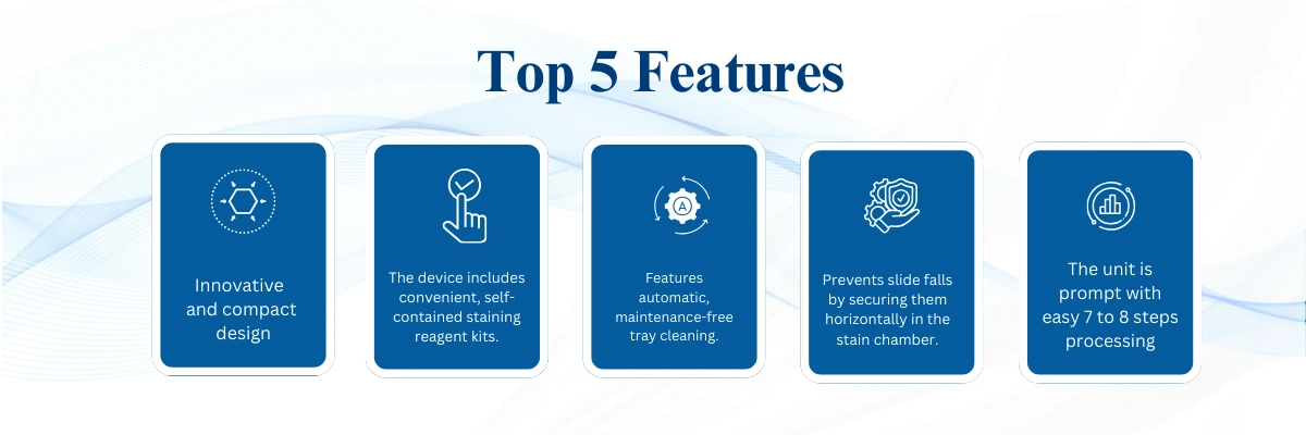 Single Automated Stainer- Ziehl Neelsen LSAS-A10Z Innovative  and compact  design