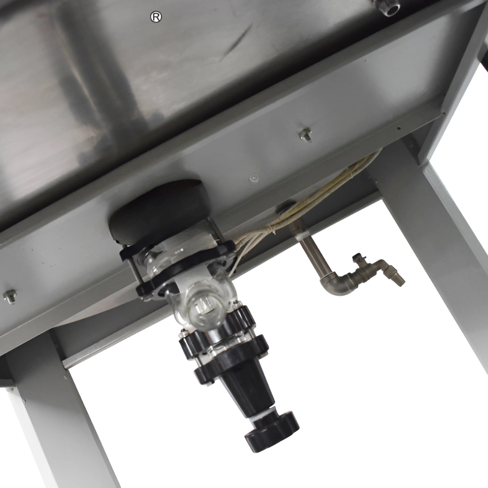 Single Layer Glass Reactor LSGR-A18 down view