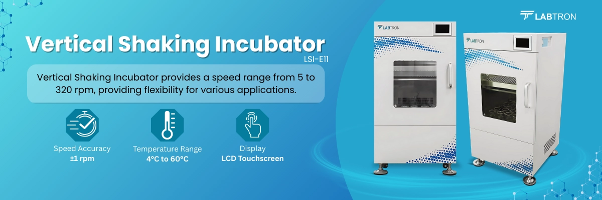 Vertical Shaking Incubator LSI-E11 | Speed Accuracy	±1 rpm