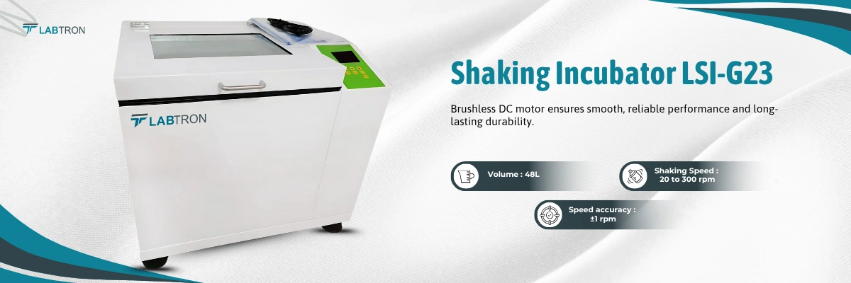 Shaking Incubator LSI-G23 | Volume: 48L | Shaking Speed: 20 to 300rpm