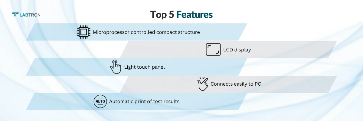 Automatic Softening Point Tester LSPT-A10 | LCD display | Light touch panel