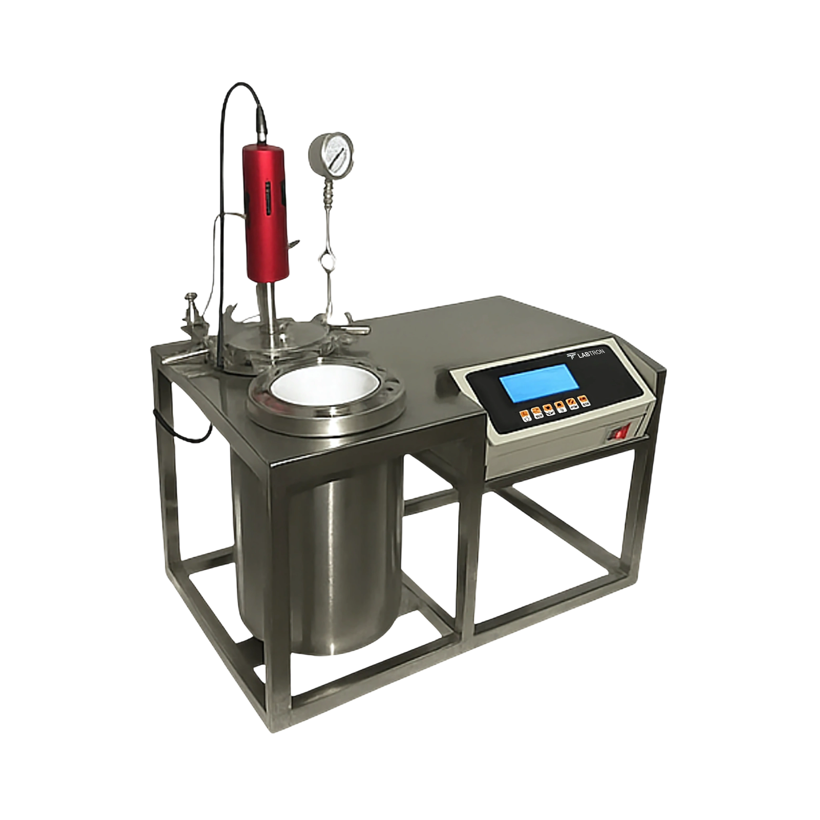 Stainless Steel Bioreactor LSSB-A10_Side View