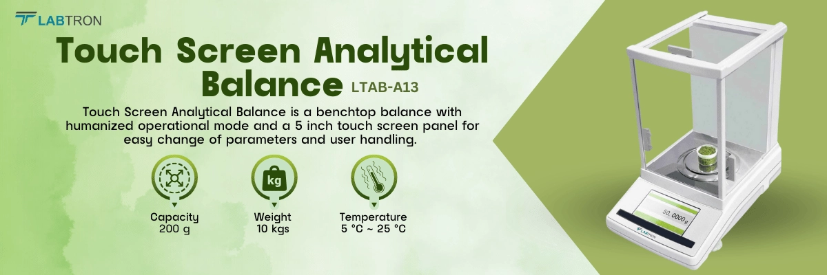 Touch Screen Analytical Balance LTAB-A13
