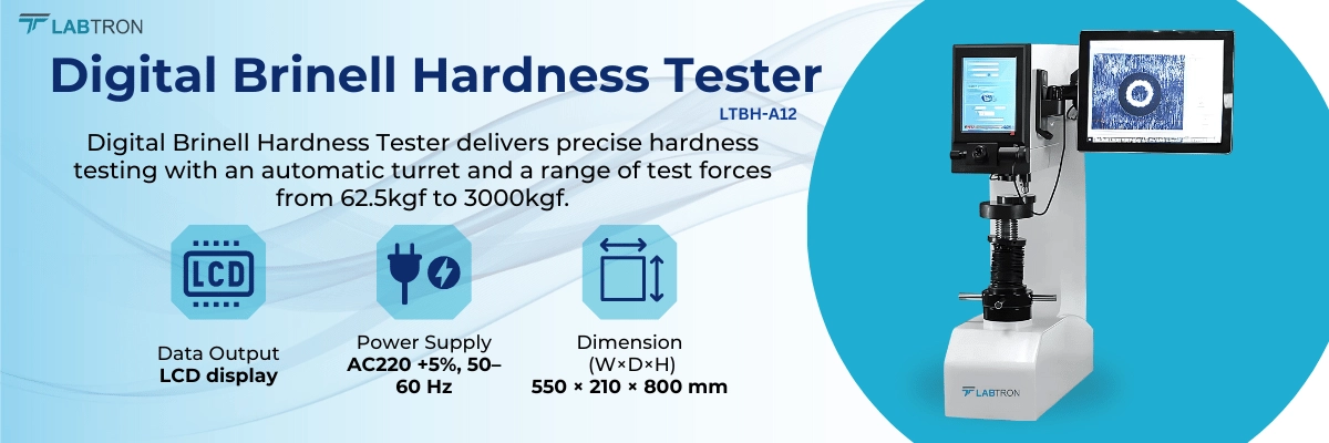 Digital Brinell Hardness Tester LTBH-A12 -Banner