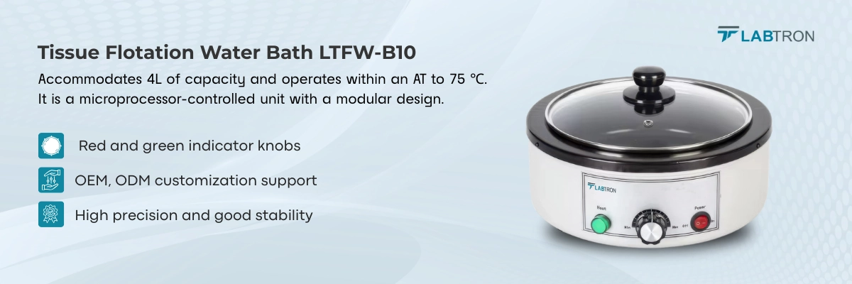 Tissue Flotation Water Bath LTFW-B10 Banner