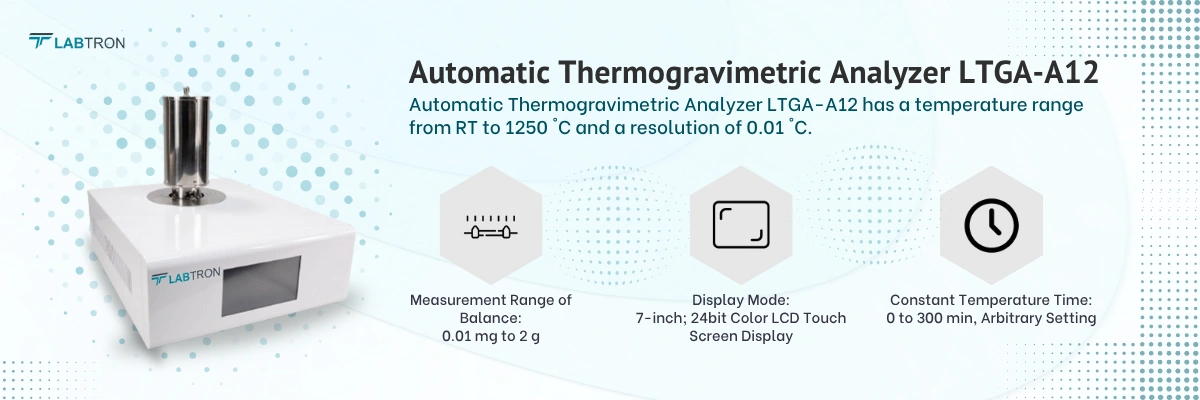 Automatic Thermogravimetric Analyzer LTGA-A12 | Temperature Range : RT to 1250 °C | Resolution: 0.01 µg
