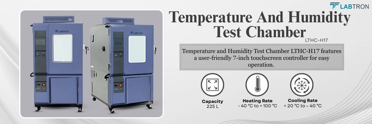 Temperature And Humidity Test Chamber LTHC-H17 | Capacity: 225 L | Heating Rate: - 40 ℃ to + 100 ℃ 