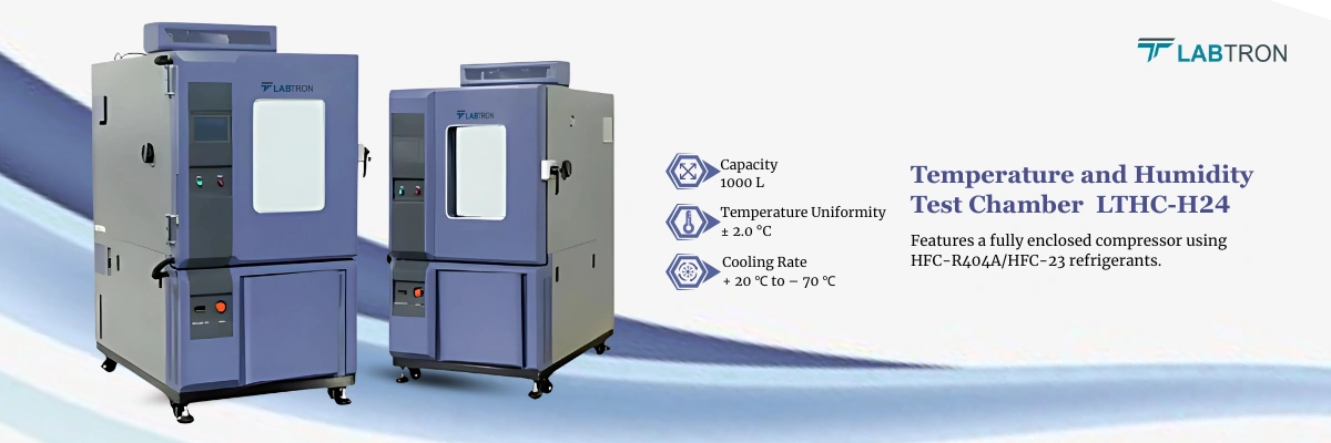 Temperature And Humidity Test Chamber LTHC-H24 | Capacity: 1000 L | Temperature Uniformity: ± 2.0 °C