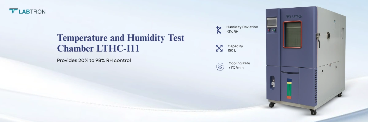 Temperature And Humidity Test Chamber LTHC-I11 | Capacity : 150 L | Temperature Range : -40℃ to +150℃ or -70℃ to +150℃