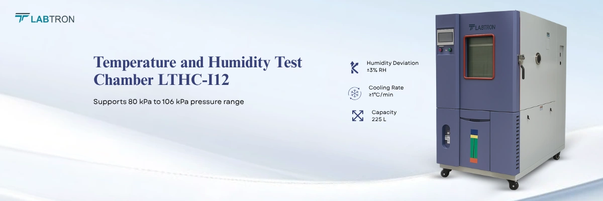 Temperature And Humidity Test Chamber LTHC-I12 | Capacity : 225 L | Temperature Range : -40℃ to +150℃ or -70℃ to +150℃