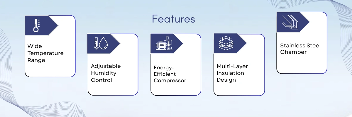 Temperature And Humidity Test Chamber LTHC-I12 | Wide Temperature Range  | Adjustable Humidity Control
