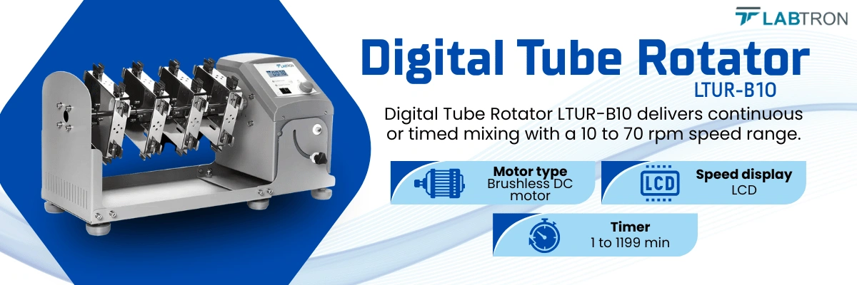 Digital Tube Rotator LTUR-A10 | Motor type: Brushless DC motor
