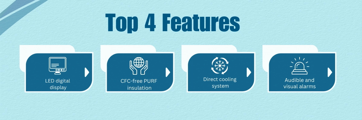 -25°C Upright Freezer LUF-A10 Banner