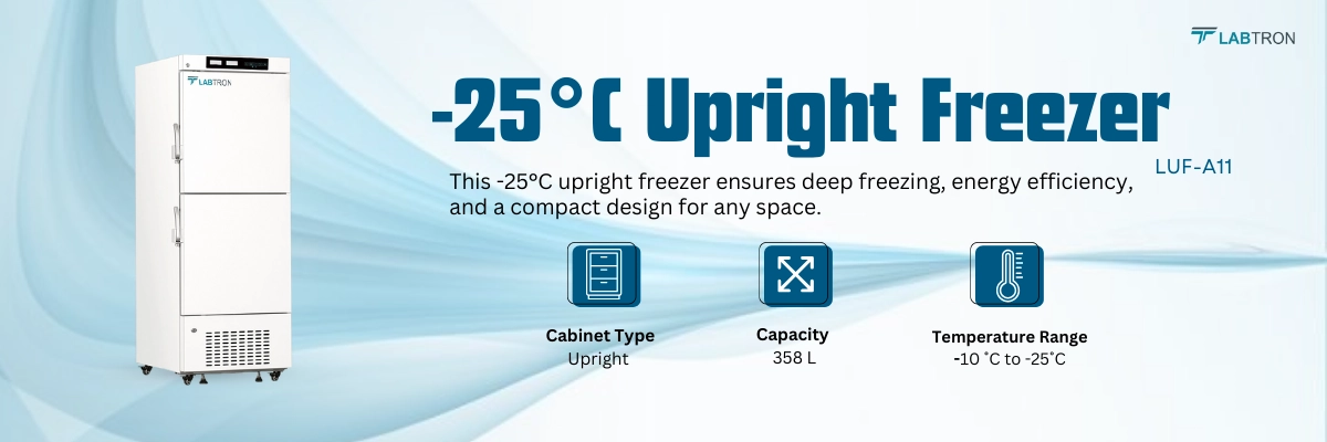 -25°C Upright Freezer LUF-A11 Banner