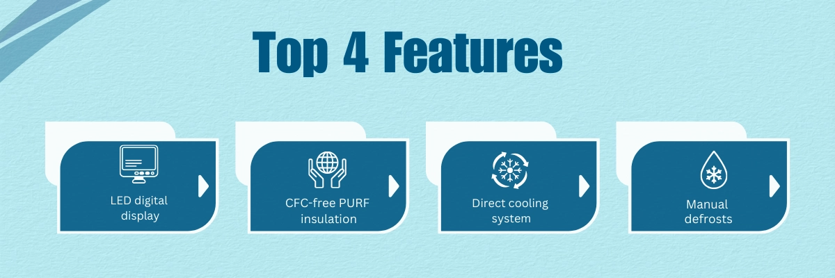 -25°C Upright Freezer LUF-A11 Banner