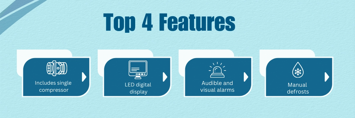 -25°C Upright Freezer LUF-A12 Banner