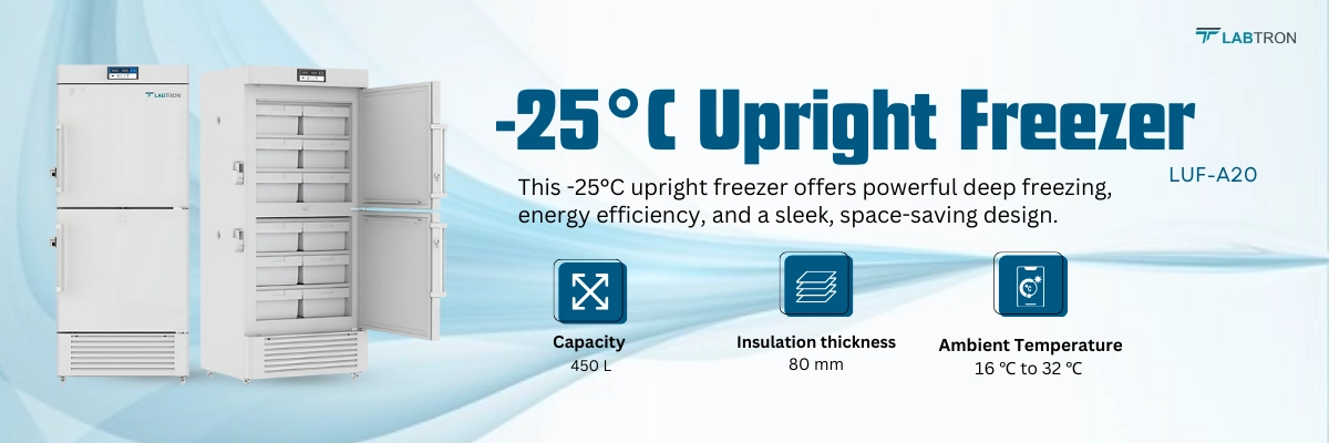 -25°C Upright Freezer LUF-A20 Banner