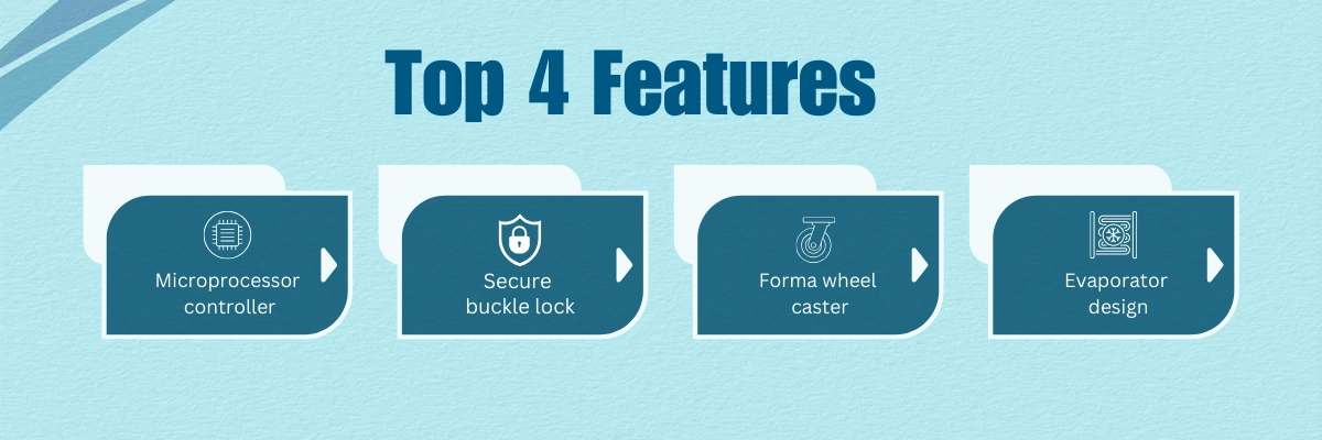 -25°C Upright Freezer LUF-A41 Banner