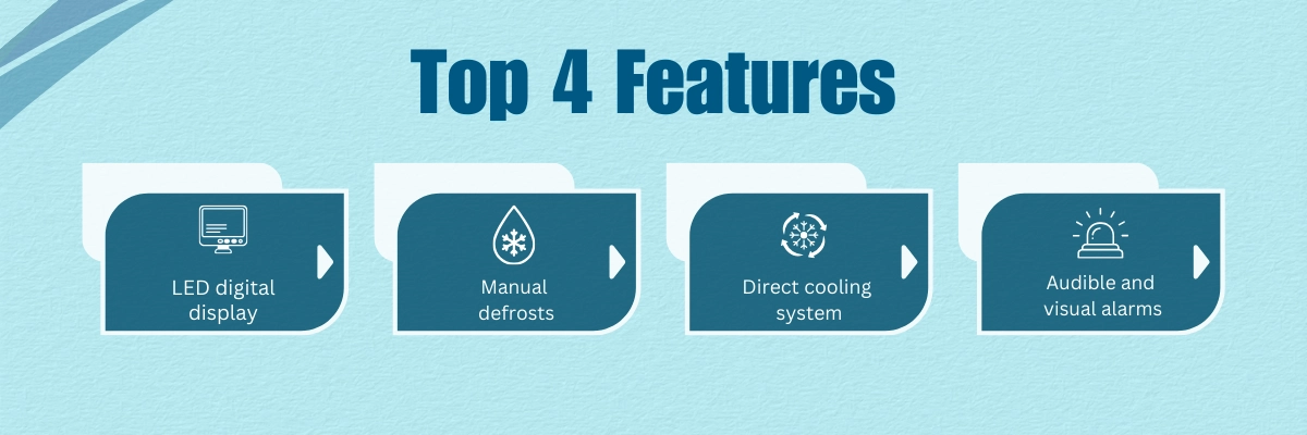 -25°C Upright Freezer LUF-A60 Banner