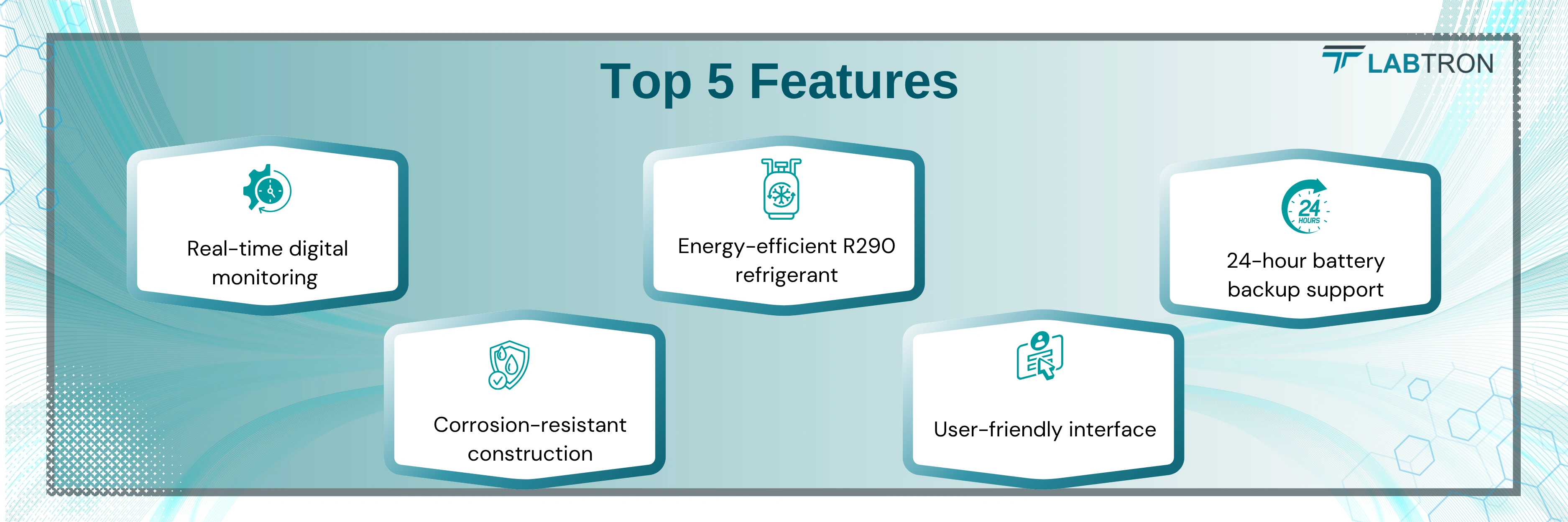 -40⁰C Upright Freezer LUF-B70 | Real-time digital monitoring | Corrosion-resistant construction