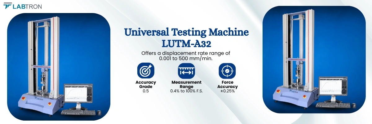 Universal Testing Machine LUTM-A32 | Capacity : 20 kN | Accuracy Grade : 0.5