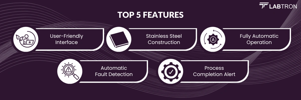 Vertical Autoclave LVA-E13 | User-Friendly Interface | Stainlee Steel Construction