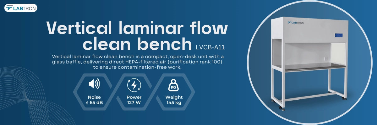Vertical laminar flow clean bench LVCB-A11 Vertical laminar flow clean bench LVCB-A11