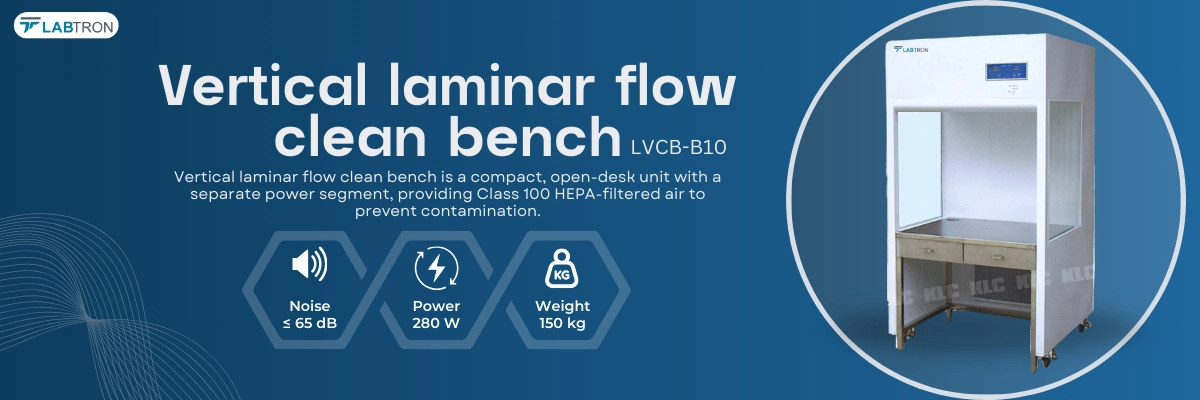 Vertical laminar flow clean bench LVCB-B10 Vertical laminar flow clean bench LVCB-B10