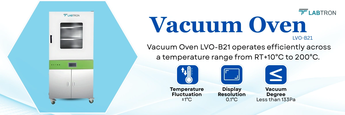 VACUUM OVEN LVO-B21 | TEMPERATURE FLUCTUATION ±1℃ | DISPLAY RESOLUTION 0.1℃