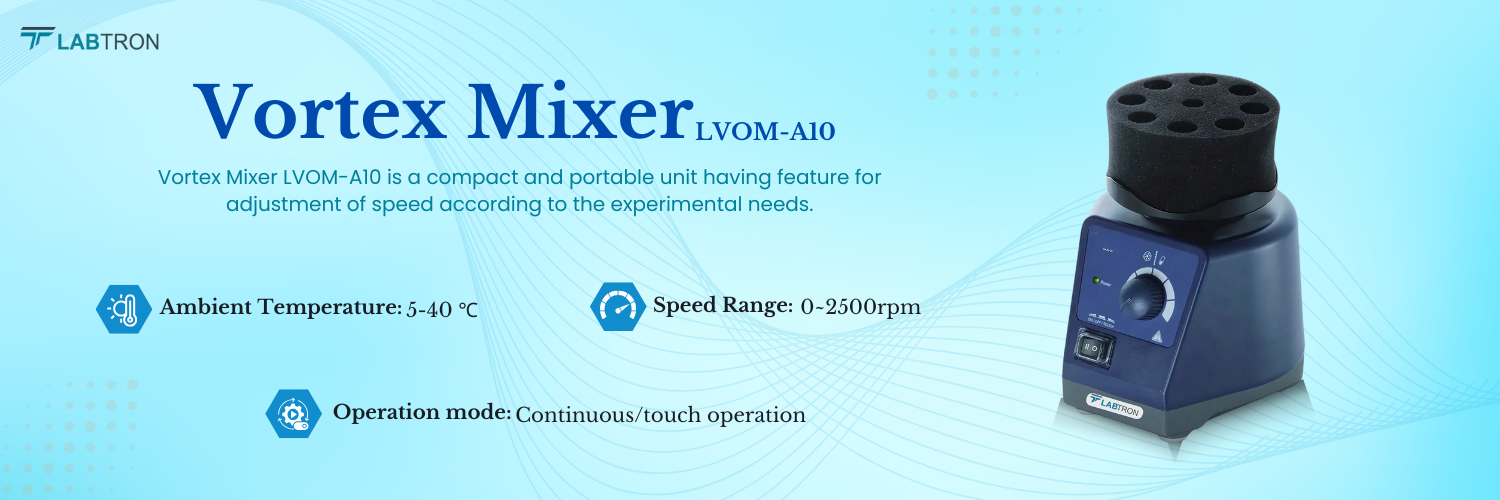 Vortex Mixer LVOM-A10|Speed Adjustable| Speed Range 0~2500rpm