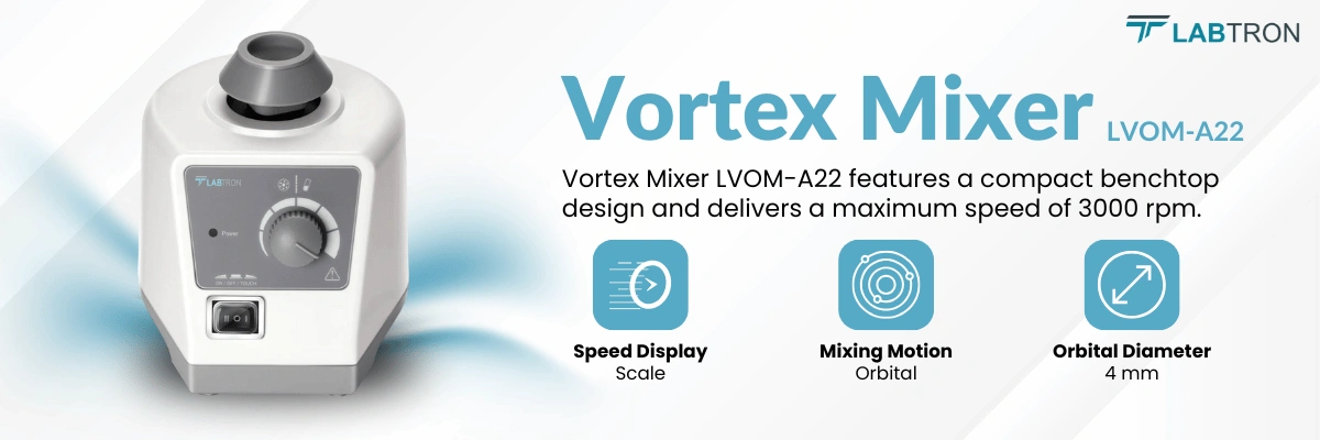 Vortex Mixer LVOM-A22 | Speed Display: Scale 