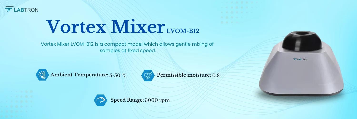 Vortex Mixer LVOM-B12|Operation mode  	Circling |Circling Diameter	4.8 mm