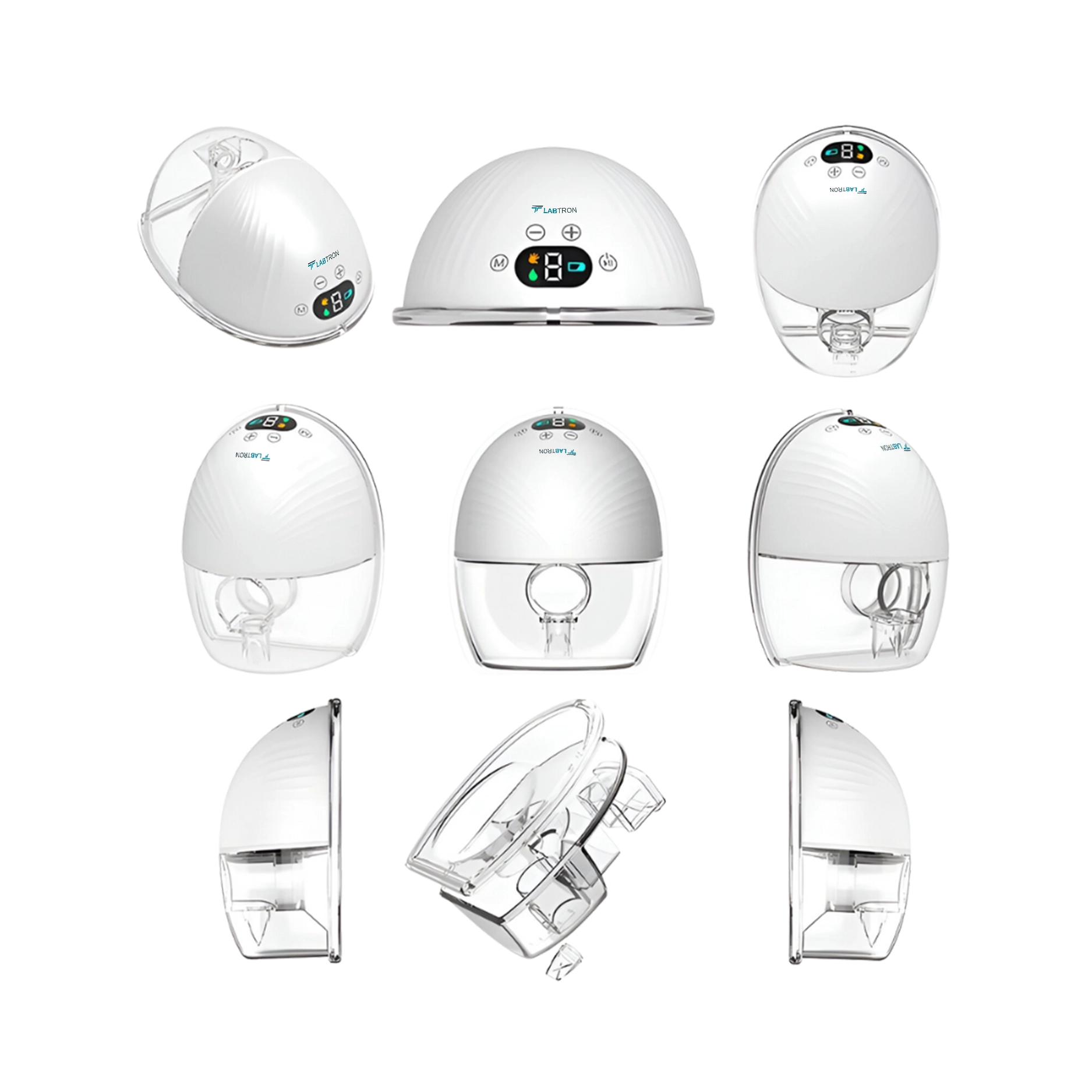 Wearable Breast Pump LWBP-A16_Overall View
