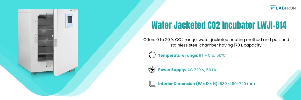Water Jacketed CO2 Incubator LWJI-B14