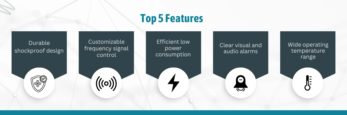Walk through Metal Detector LWMD-B13 | Durable shockproof design | Customizable frequency signal control
