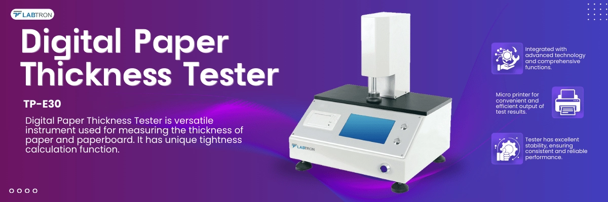 Digital Paper Thickness Tester TP-E30