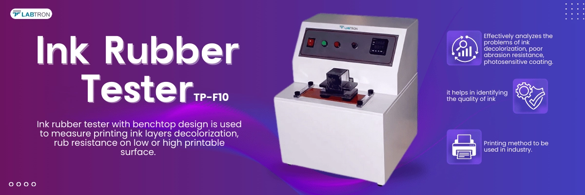 Ink rubber tester TP-F10